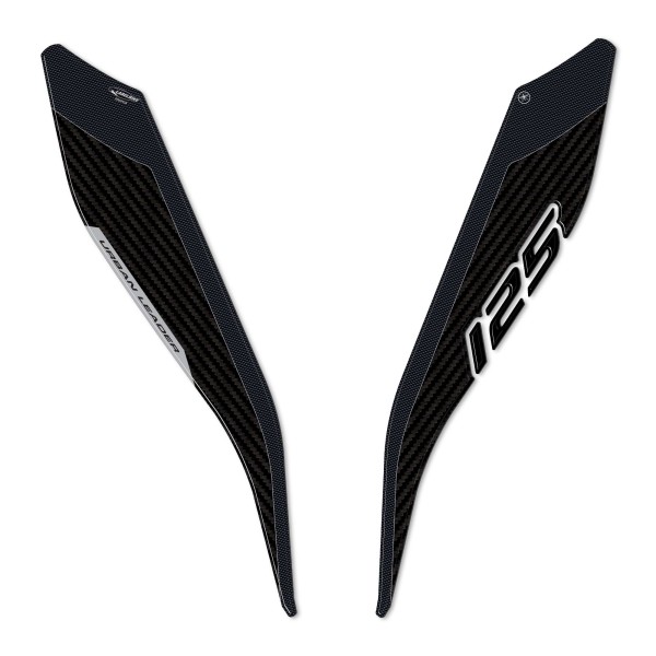 3D resin stickers for scooter front face compatible with Honda Forza 125 2022