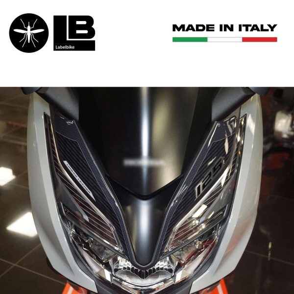 3D resin stickers for scooter front face compatible with Honda Forza 125 2022