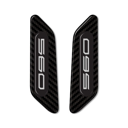 Stickers 3D en résine pour carénage et rétroviseurs compatibles avec Yamaha Tmax 2022