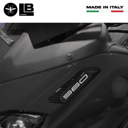 Stickers 3D en résine pour carénage et rétroviseurs compatibles avec Yamaha Tmax 2022