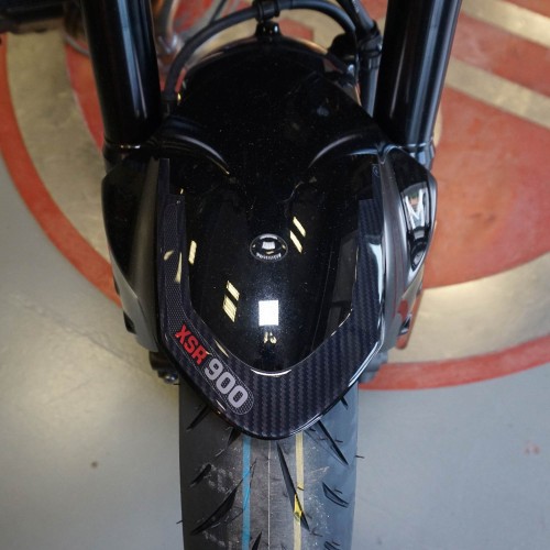 Pegatinas de resina 3D Protección guardabarros de moto compatible con Yamaha XSR900 2022