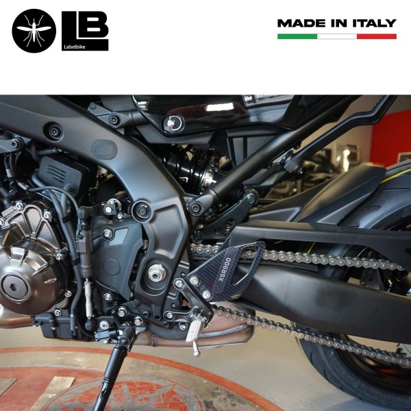 Pegatinas de Resina 3D Protectores de Talón de Moto compatible con Yamaha XSR900 2022