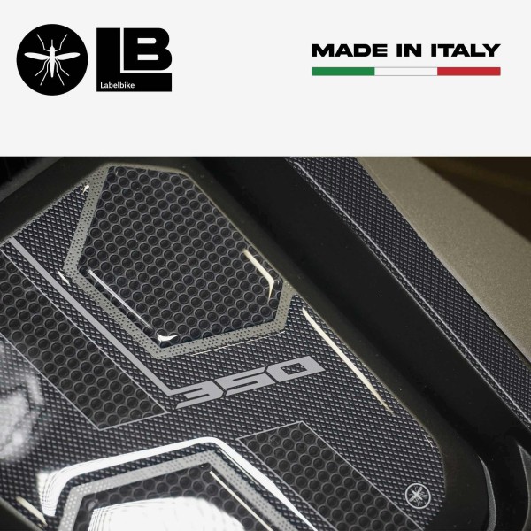 3D Resin Stickers 3D Footboard Door protectors compatible avec Honda ADV350 2022