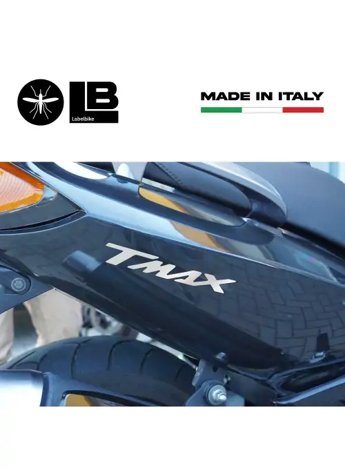 adesivi resina 3D Scritte tmax scooter compatibili con Yamaha T-Max 500-530-560