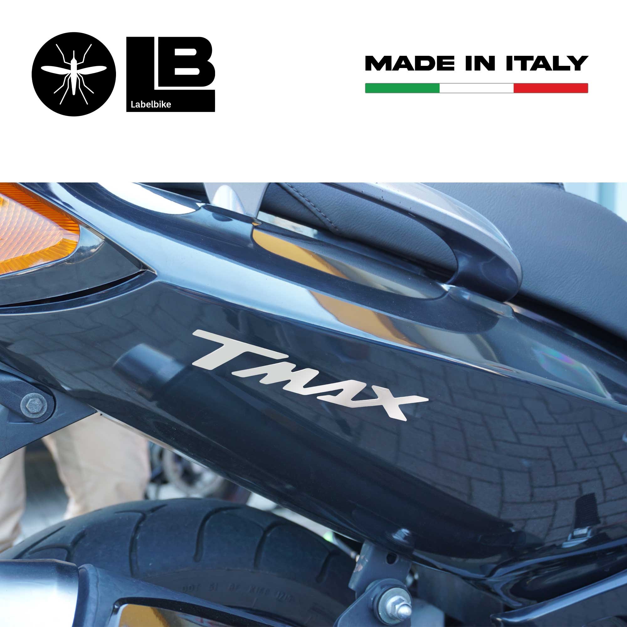 adesivi resina 3D Scritte tmax scooter compatibili con Yamaha T-Max 500 -530-560