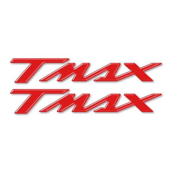 Αυτοκόλλητα 3D ρητίνης Tmax scooter συμβατά με Yamaha T-Max 500-530-560