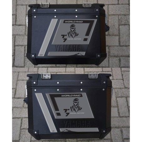 3D Resin Gel Stickers 3D Motorcycle Side Bags compatible with Yamaha Tenere 700 2022