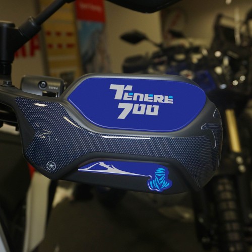 Pegatinas de gel de resina 3D Protectores de guardamanos 3D compatibles con Yamaha Tenere 700 2022