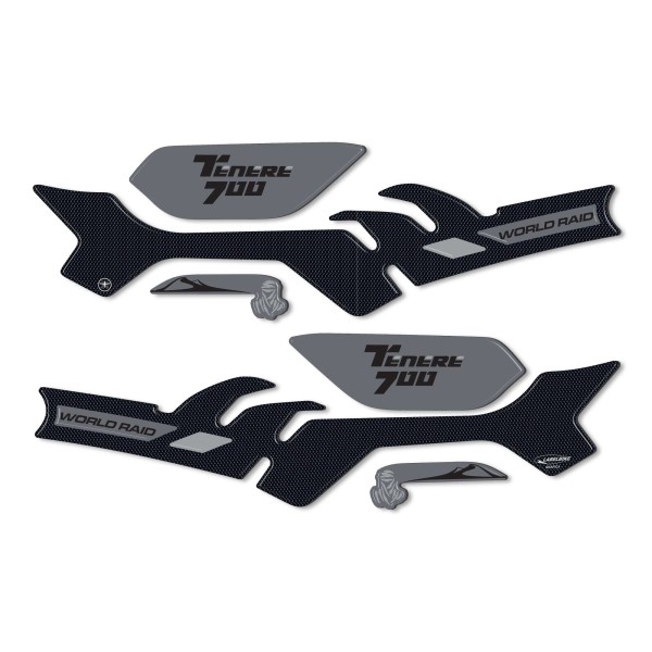 Pegatinas de gel de resina 3D Protectores de guardamanos 3D compatibles con Yamaha Tenere 700 2022