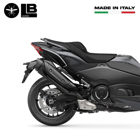 Autocollants 3D en résine pour la protection de l'arrière du scooter compatible avec Yamaha Tmax 2022-2025