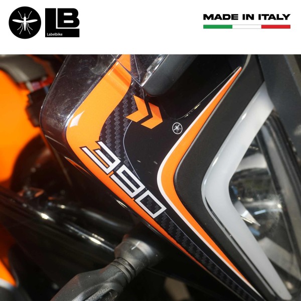 Pegatinas de Resina 3D Protectores Delanteros de Moto compatible con KTM 390 Adventure