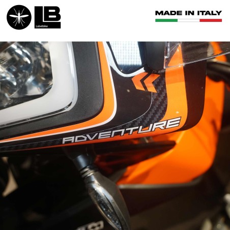 3D Resin Stickers Motorcycle Front Protectors compatible with KTM 390 Adventure