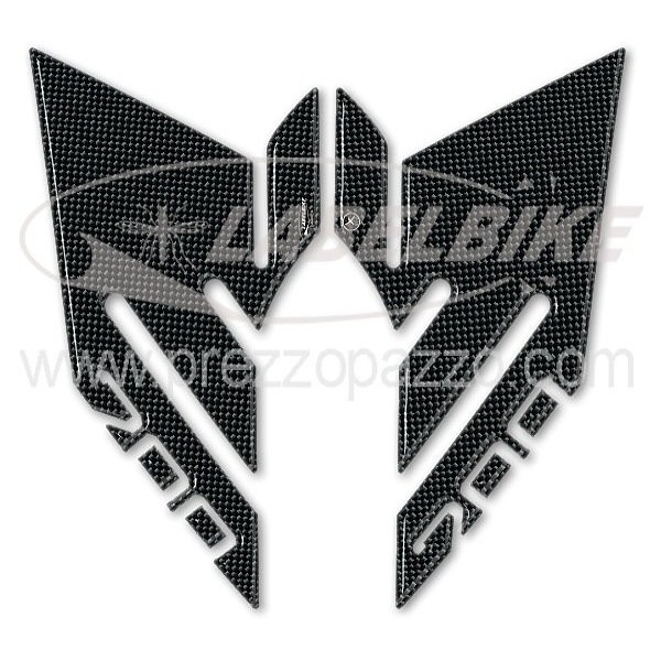 Resin-coated 3D SIDE PROTECTIONS compatible x scooter HONDA INTEGRA 700