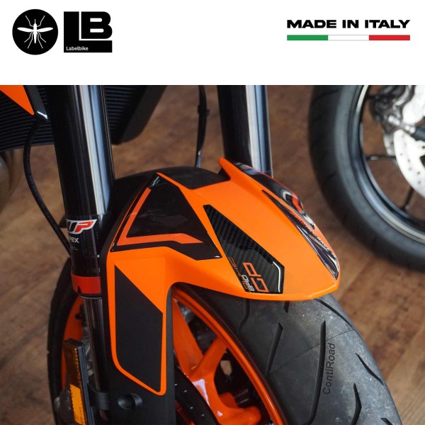 Stickers garde-boue moto en résine gel 3D compatibles avec KTM 890 Duke GP 2022-2023