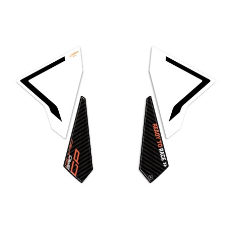 Stickers garde-boue moto en résine gel 3D compatibles avec KTM 890 Duke GP 2022-2023