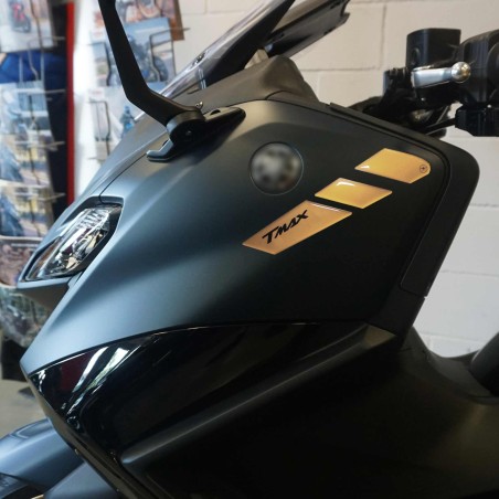 3D Resin Gel Stickers Corner Protector compatible avec Yamaha Tmax 2022