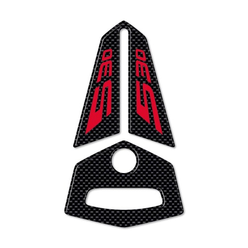 ADHESIVES/STICKER 3D guidon TMAX 530 compatible pour YAMAHA SCOOTERS 2012-2016