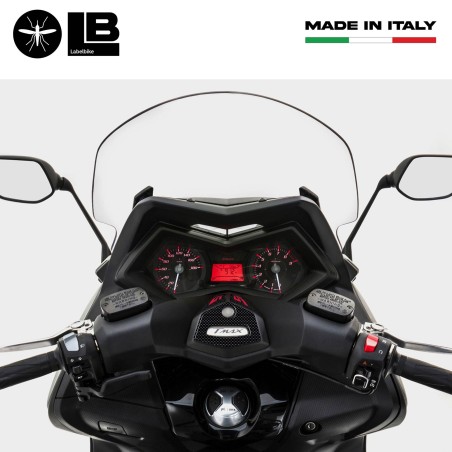 ADHESIVES/STICKER 3D τιμόνι TMAX 530 συμβατό για YAMAHA SCOOTER 2012-2016