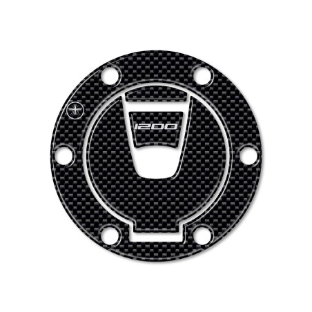 ADHESIVE 3D CARBON ELECTRONIC TANK CAP για MOTO DUCATI MULTISTRADA 1200