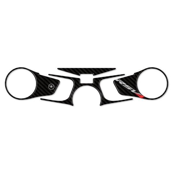 Αυτοκόλλητο 3D συμβατό για Aprilia Rsv4 Μοτοσικλέτα Προστασία Πινακίδας Πιρουνιού Τιμονιού