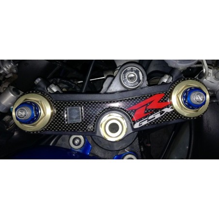 ADHESIVO 3D GEL para PLACA DE DIRECCIÓN compatible MOTO SUZUKI 750 GSXR 2004-2005 K4