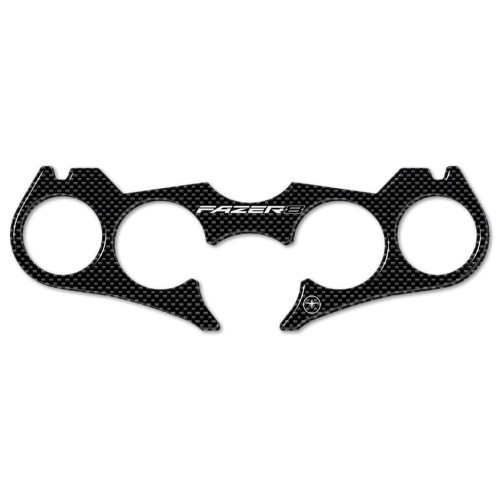3D GEL ADHESIVE pour PLATEAU DE DIRECTION compatible avec YAMAHA FAZER 8 2010-2016 MOTORBIKE 2