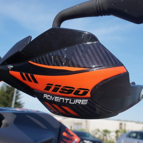 Stickers 3D garde-mains moto compatible avec KTM 1190 Adventure 2013-2016