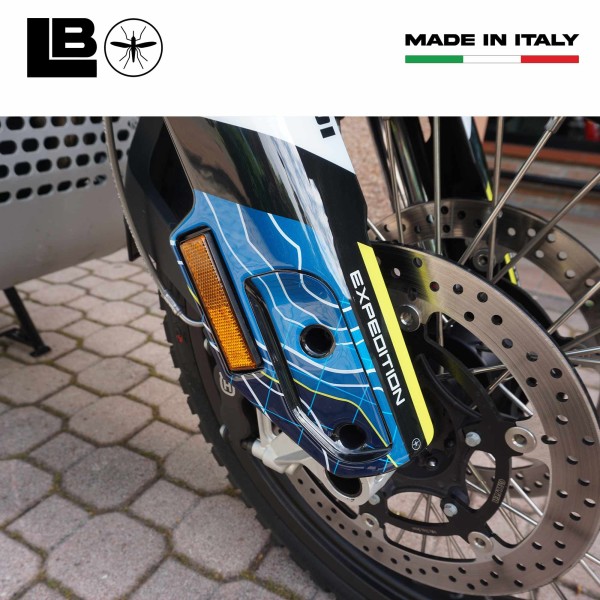 3D Aufkleber Motorrad Vorbau Protektoren kompatibel mit Husqvarna Norden 901 2023-5