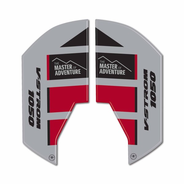 Stickers Protecteurs de garde-boue Protecteurs d'ailes moto compatibles avec Suzuki V-Strom 1050