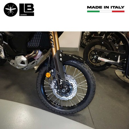 Protège volant adhésif compatible avec Yamaha Tenere 700 World Raid - Noir