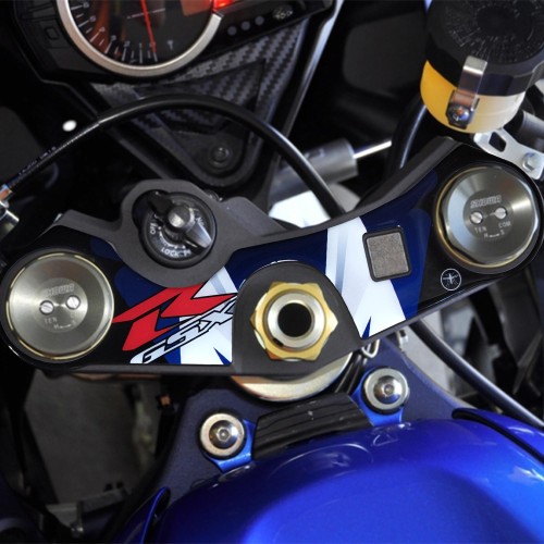                             ΠΡΟΣΤΑΣΙΑ ΠΛΑΤΗΣ ΤΙΜΟΝΙΟΥ ADHESIVE 3D GSXR ΣΥΜΜΟΡΦΩΣΗ ΜΕ SUZUKI GSX-R 2006-16 Μπλε
                          