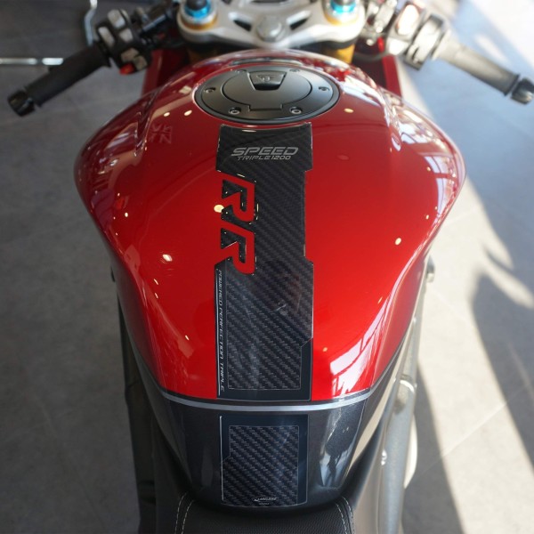 Κιτ δεξαμενής 3D αυτοκόλλητου συμβατό με Triumph Speed Triple 1200 RR