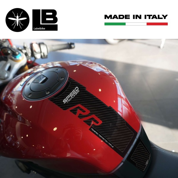 Κιτ δεξαμενής 3D αυτοκόλλητου συμβατό με Triumph Speed Triple 1200 RR