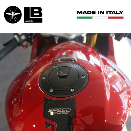 Κιτ δεξαμενής 3D αυτοκόλλητου συμβατό με Triumph Speed Triple 1200 RR
