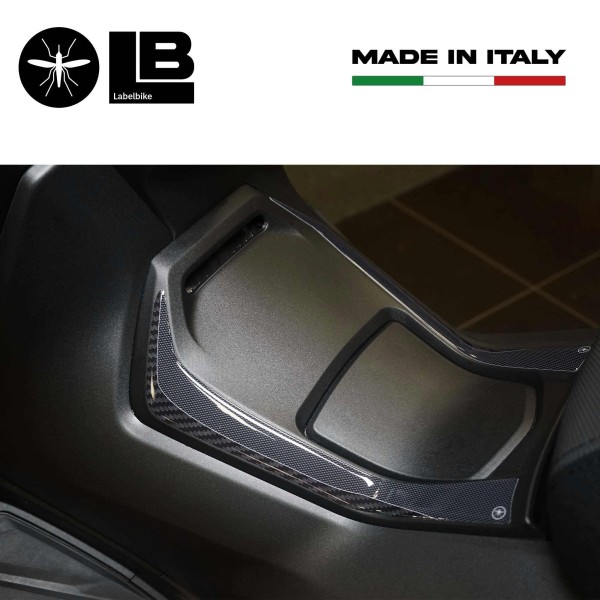 Adhesivo lateral 3D Estribo delantero compatible con Honda Forza 350 2022-2025