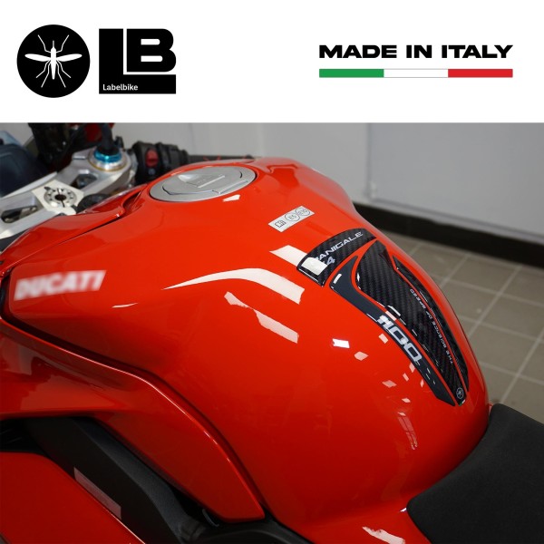 3D Tank Guard Sticker compatible with Ducati Panigale V4 2018-2024