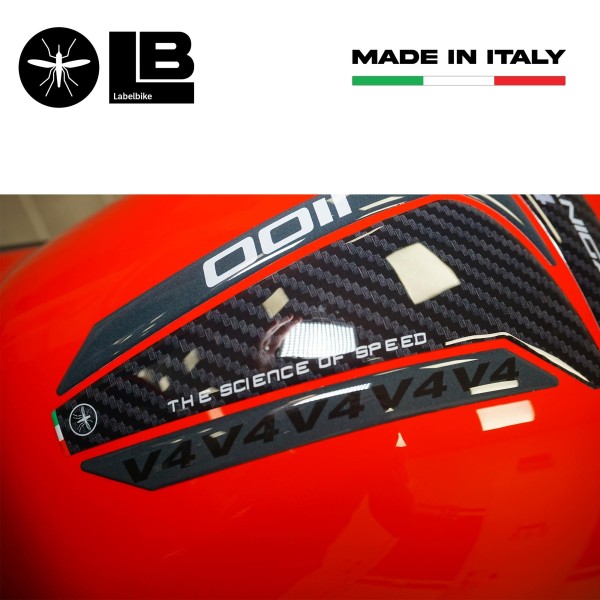 Sticker 3D Tank Guard compatible avec Ducati Panigale V4 2018-2024