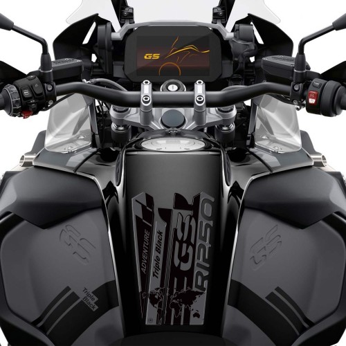                             Αυτοκόλλητο 3D Tank Guard συμβατό με τη μοτοσικλέτα BMW R 1250 GS ADV Triple Black
                          