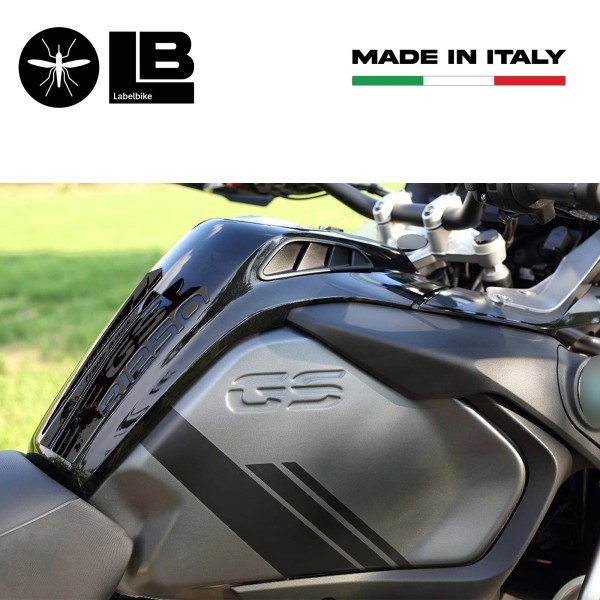 Sticker 3D Tank Guard compatible con moto BMW R 1250 GS ADV Triple Black