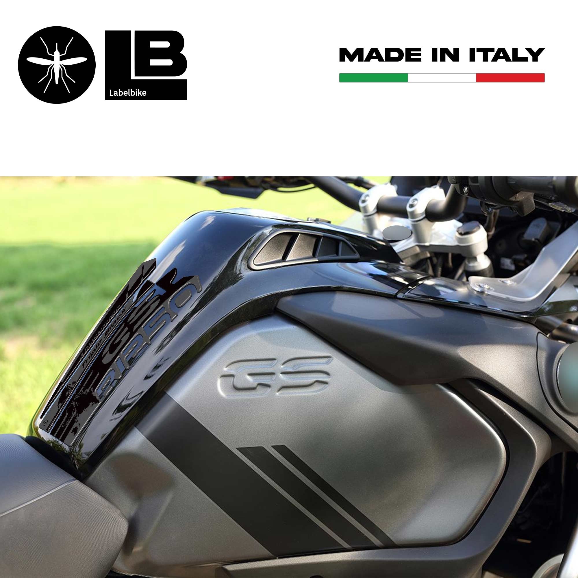 Adesivo 3D Paraserbatoio Moto Compatibile Con BMW R 1250 GS Triple - Foto 2