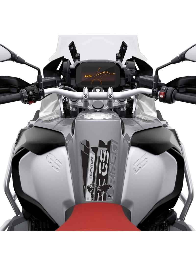 PARASERBATOIO SMALL ADESIVI 3D CARBONIO PROTEZIONE x SERBATOIO SLIM per MOTO  BMW