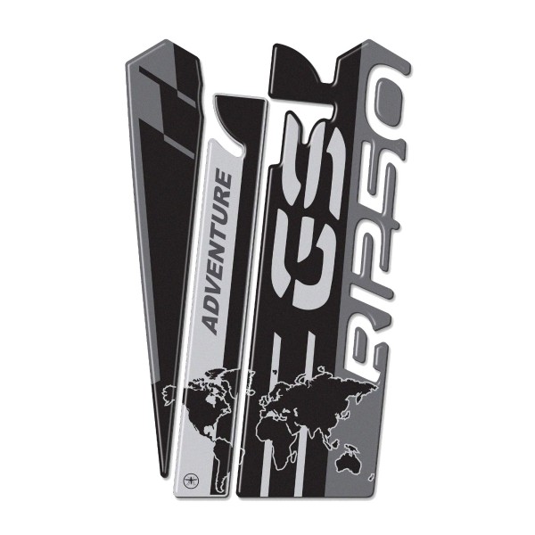 3D Tankschutz Aufkleber kompatibel mit BMW R 1250 GS Adventure Motorrad 2019-2022