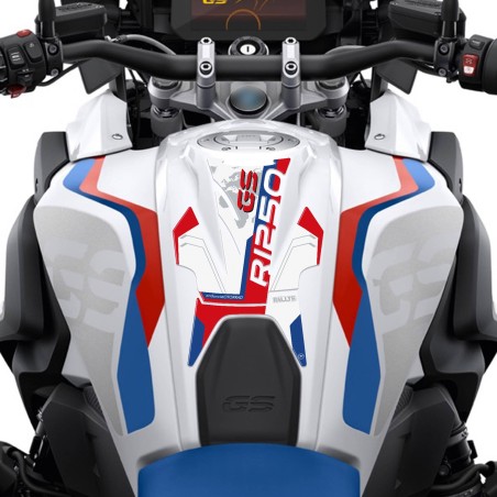 3D Tankschutz Aufkleber kompatibel mit BMW R 1250 GS Rallye Motorrad 2021-2023