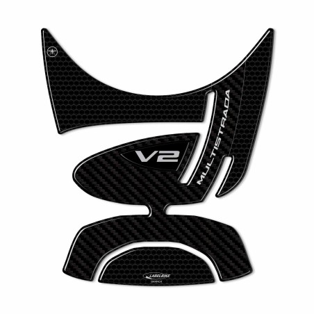 Αυτοκόλλητο 3D Tank Guard συμβατό με μοτοσικλέτα Ducati Multistrada V2 950 2022