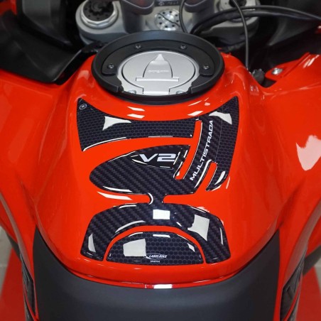 Αυτοκόλλητο 3D Tank Guard συμβατό με μοτοσικλέτα Ducati Multistrada V2 950 2022