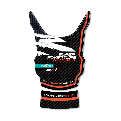 Sticker 3D Tank Guard compatible avec la moto KTM 1290 Super Adventure R 2021-24 2