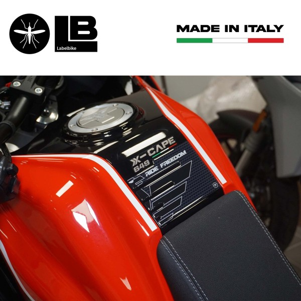 Sticker 3D Tank Guard compatible avec Moto Morini X-CAPE 650 2021-2024