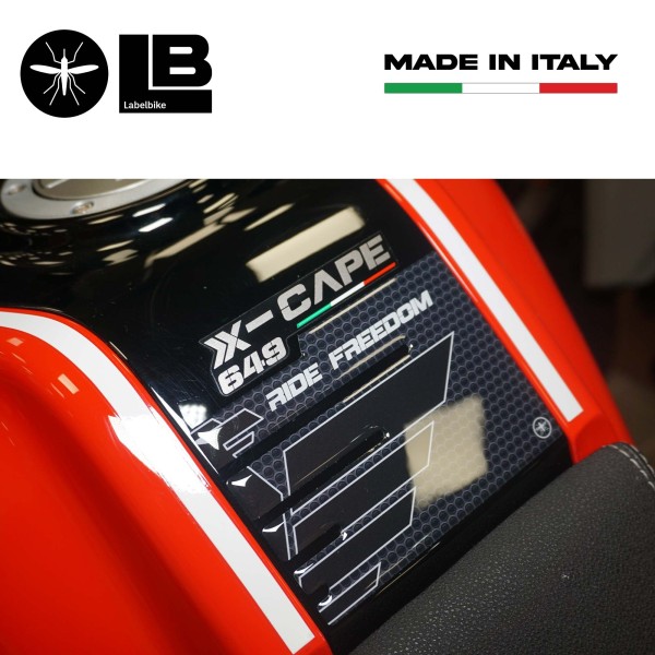 3D Tank Guard Sticker compatible con Moto Morini X-CAPE 650 2021-2024