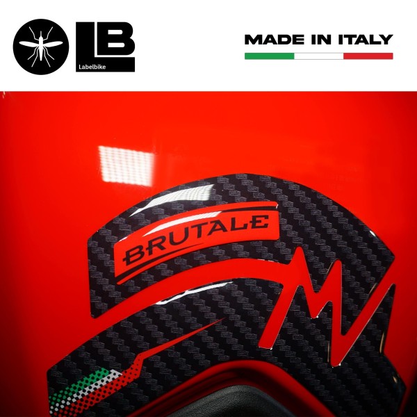 Pegatina 3D Tank Guard compatible con motos Mv Agusta Brutale 800 2016-2021.