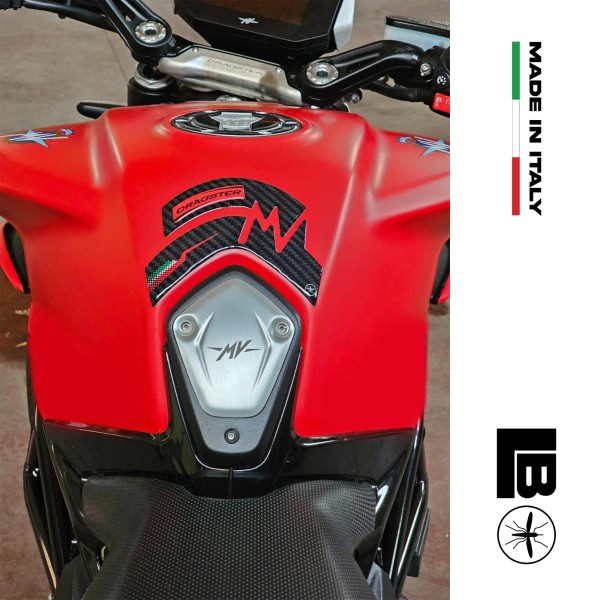 Pegatina 3D Tank Guard compatible con la moto Mv Agusta Dragster 800 2020-2023